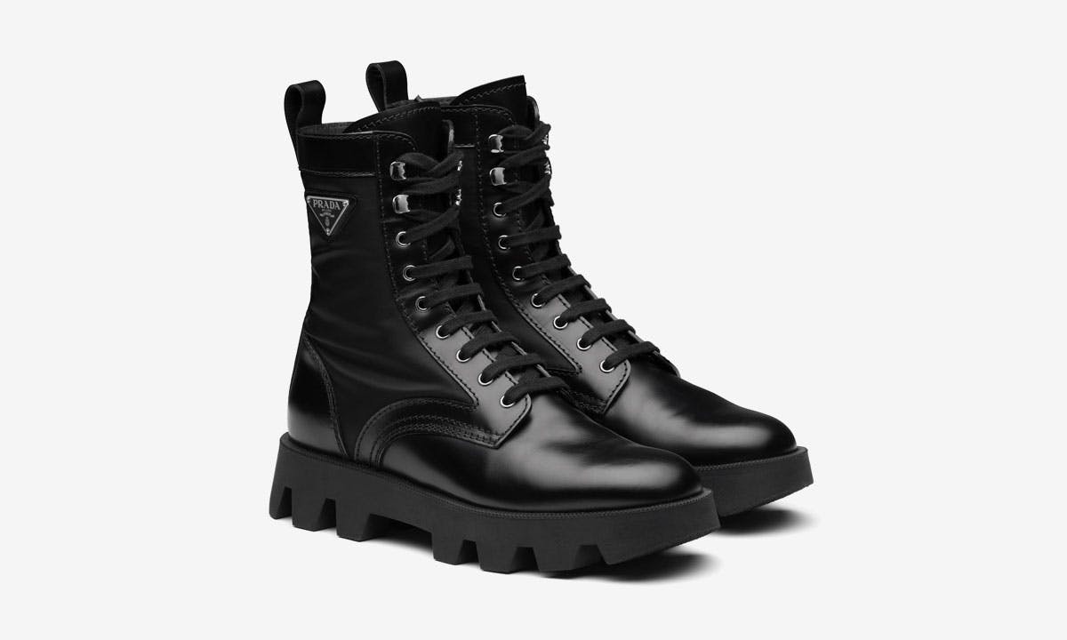 prada army shoes